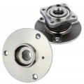Ocpty New Wheel Hub Bearings Rear Compatible For 2008-2016 Smart Fortwo Oe 512473 Kit Pack Of 2