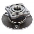 Ocpty New Wheel Hub Bearings Rear Compatible For 2008-2016 Smart Fortwo Oe 512473 Kit Pack Of 2