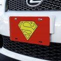Superman Cape Logo Novelty Metal Vanity Tag License Plate