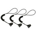 Coiled Lanyard With Clamp End No Snag Design Easily Attaches To Hard Hat Tools Or Small Valuables Weight Capacity 2lbs Ergodyne 