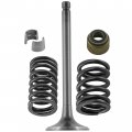 Caltric Exhaust Valve Kit Compatible With Yamaha Kodiak 450 4x4 2003 2004 2005 2006 2018 2019 2020 2021 2022