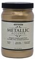 Rust-oleum Metallic Accents 253537 Decorative 32-ounce Quart Water Based One Part Finish Paint Soft Gold 