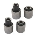 4pcs Rear Upper Lower Control Arm Bushing For Subaru Legacy Outback 2000-2009 Baja 2003-2006