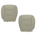 Driver Passenger Side Bottom Leather Seat Cover Tan For Toyota Highlander 2014 2015 2016 2017 2018 2019 