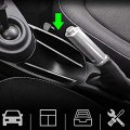 Maiko Car Console Handrail Armrest Storage Box Abs Black For Smart 453 Fortwo 2015-2019 Accessories