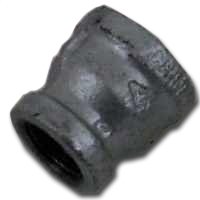 Coupling Blk Malleable 1x1 2