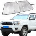 Lcojicep Front Ndshield Sun Shade I Sunshade Foldable Compatible With Tacoma 2007-2022 Visor Protector Blocks Uv Rays I Keep 