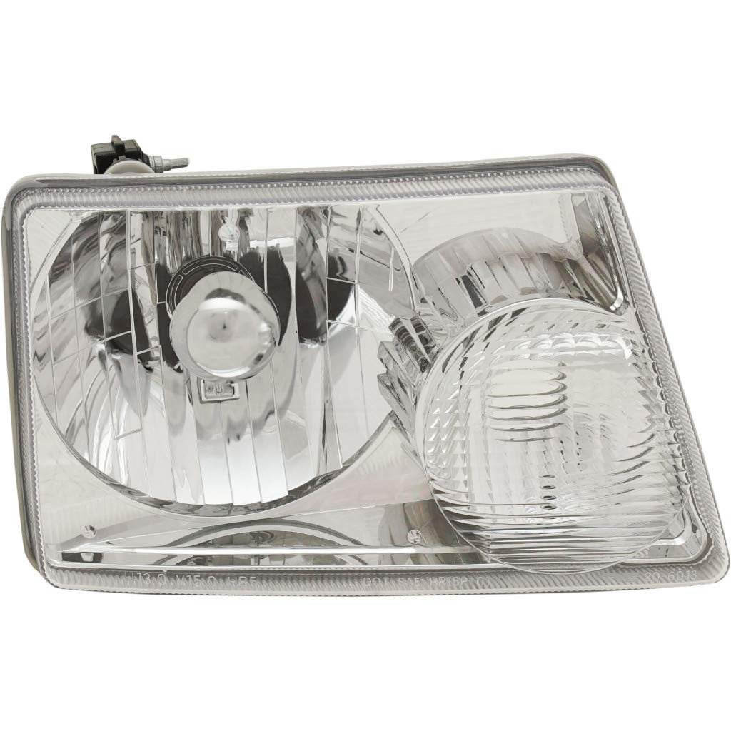 Ford Ranger Headlight Assembly 2001 To 2008 Passenger Side With Bulbs Fo2503173 Clear Lens Halogen 12v Right Replacement