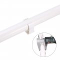 Uxcell Pvc Water Pipe 20mm Clamps Clips Fit For 0 79 Inch Od Tv Trays Tubing Hose Hanger Support Pex 30pcs