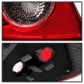 Outer Rear Tail Light For 2005 2008 Toyota Corolla Driver Side Replacement Assembly Exotic Red Lens With Chrome Housing Dot And