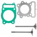 Caltric Valve Gasket Kit Compatible With Honda 14711-ha0-003 14721-ha0-003 12191-ha0-000