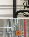 1 In Rigid Pipe Strap Clamp 50 Pack Heavy Duty Stainless Steel Two Hole Bracket Tube Clip Widened Fastener Holder Tension Kit