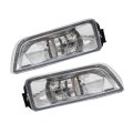 2 Pcs Front Fog Lights Assembly Replacement For Accord 4dr 2003-2007 Left And Right Side 