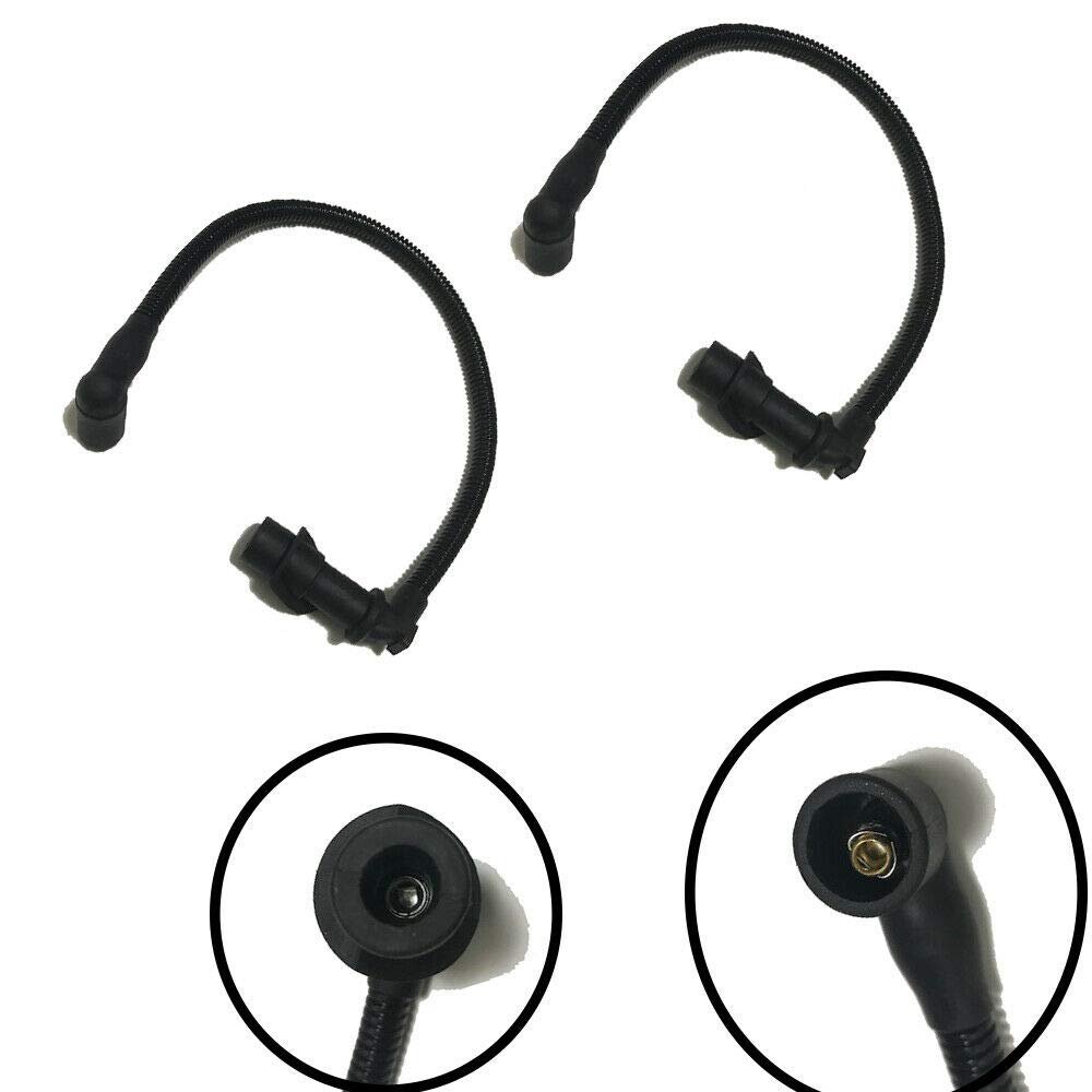 2 X New Atv Spark Plug Ignition Coil Wire 49 5 Cm For Ranger Sportsman