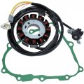 Caltric Stator And Gasket Compatible With Yamaha Yfz450 Yfz-450 Yfz 450 Special Edition Ii 2005-2008 