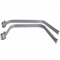 A-premium Set Of 2pcs Fuel Tank Straps Compatible With Toyota Sequoia Tundra 2008-2012 4 0l 6l 7l 5 Bolt On Gray Replace For