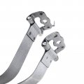 A-premium Set Of 2pcs Fuel Tank Straps Compatible With Toyota Sequoia Tundra 2008-2012 4 0l 6l 7l 5 Bolt On Gray Replace For