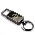 Mopar Logo Black Pull Top Rectangular Metal Key Chain For Dodge Jeep Rma Chrysler 3 75 In X 1 Gift Box Included