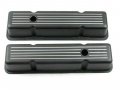 Chevy 350 For Ball Milled Tall Valve Cover Set Black E41007b 