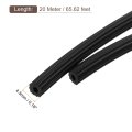 Silicone Screen Spline 0 18 X65 6ft Round Window Repair Retainer For Door Screens Replacement 20 Meter Black