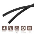 Silicone Screen Spline 0 18 X65 6ft Round Window Repair Retainer For Door Screens Replacement 20 Meter Black