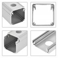 Uxcell 2 Holes 16mm Aluminum Switch Button Station Box With A Pg7 Cable Gland