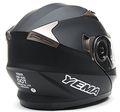 Yema Helmet Ym-925 Dual Visor Modular Flip Up Motorcycle Helmet-matte Blackxx-large 