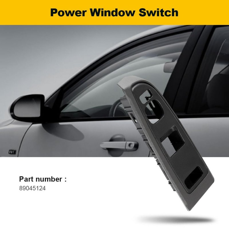 Master Power Window Switch For Chevy Silverado 1500 And Gmc Sierra 2500 3500 Regular Extended Cab 2004 To 2007 Replace Part