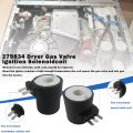 Dryer Repair Kit 279311 Igniter 279834 Gas Valve Coil 338906 Flame Sensor For Whirl-pool 7mwgd1601aw2 7mwgd1601aw3 7mwgd8000ew2
