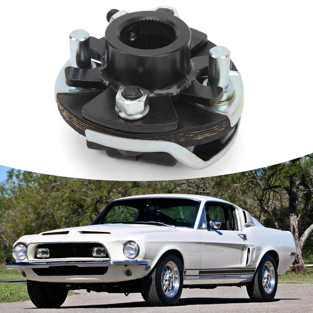 Steering Coupler Joint For Power Racks Responsive Billet Specialties Secure Connection