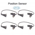 Ocpty 4pcs Engine Camshaft Position Sensor Fits For 1999-2000 2002-2003 Bmw 540i 1998-2001 740i 740il 2000-2003 X5