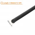 Uxcell Nitrile Rubber Seal Strip 3mm 0 12 Diameter X 4 Meters 13 12ft Long Round Solid Weather Stripping For Reduce Noise Shock