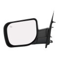 Door Mirror Driver Side For 2004 Nissan Pathfinder Armada Replacement Ni1320173 And 96302zc60a Black Standard Finish Mount 
