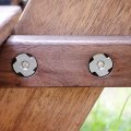 Uxcell M10 4 Pronged Tee Nut T-nut For Table Legs Rock Climbing Wall Woodwork Holds Wood Cabinetry 50pcs