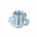 Uxcell M10 4 Pronged Tee Nut T-nut For Table Legs Rock Climbing Wall Woodwork Holds Wood Cabinetry 50pcs