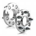 2 Pieces 15mm Slightly Less Than 5 8 Hub Centric Wheel Adaptes Bolt Pattern 5x5 5x7 Spacers 1 2 Studs Compatible For Wrangler