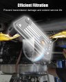 Transmission Filter Kit 29537965 For Chevy Gmc Duramax 6 6l 2001 To 2010 Oil With Gasket Shallow Pan