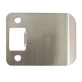Stone Harbor Hardware 50125-15 Extended Lip Strike Plate With 2 5 Satin Nickel 
