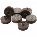Nail-on Heavy Duty Felt Pads For Wood Furniture And Hard Floor Surfaces A Protect Your From Scratches 7 8a Round Protectors 