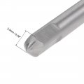 Uxcell Machine Tap 1 8-40 Bsw Thread H2 High Speed Steel Screw Taps Threading Tapping Tool