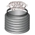 24 Polylok Universal Safety Screen For Pvc Ribbed Pipe Hdpe Corrugated 