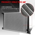 Auto Dynasty Dpi 13167 Factory Style 1-row Cooling Radiator Compatible With Mini Cooper Base Countryman Paceman At Mt 07-16