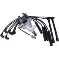 Aip Electronics Stock Series Power Pack Ignition Distributor And Spark Plug Wire Set For 1996-2004 Nissan Infiniti Mercury 3 3l