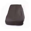 Center Console Armrest Lid Cover For Ford F150 Platinum Edition Crew Cab 2009 2012 Brown Microfiber Leather Top Replacement 