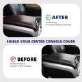 Center Console Armrest Lid Cover For Ford F150 Platinum Edition Crew Cab 2009 2012 Brown Microfiber Leather Top Replacement
