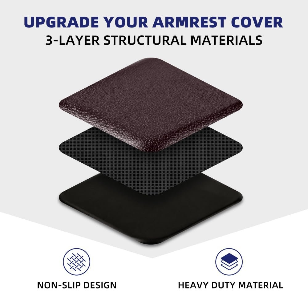 Center Console Armrest Lid Cover For Ford F150 Platinum Edition Crew Cab 2009 2012 Brown Microfiber Leather Top Replacement