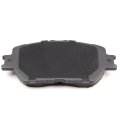 Front And Rear Ceramic Disc Brake Pads Set D908 D885 For Toyota Camry 2002 To 2006 Japan Built With Hardware 