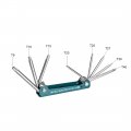 Uxcell Torx Hex Key Set 8 In 1 Folding Combination Wrench For Repair Tool