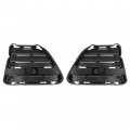 Kuafu Fog Light Bezel Compatible With 2013-2014 Ford Mustang Cover Set Replacement For Dr3z-17e811-aa Dr3z-17e810-aa Fo1039134