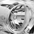 Auto Dynasty Ch2503180 Oe Style Passenger Right Side Chrome Housing Headlight Lamp Compatible With Ram Truck 1500-5500 07-10